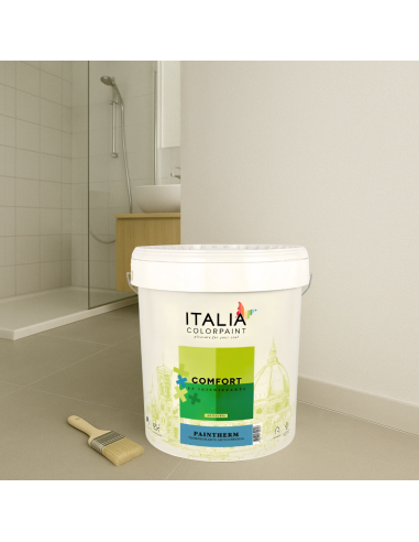 Idropittura Termoisolante Anticondensa Muffe Umidità Bianca Comfort Paintherm Italia ColorPaint - foto 6