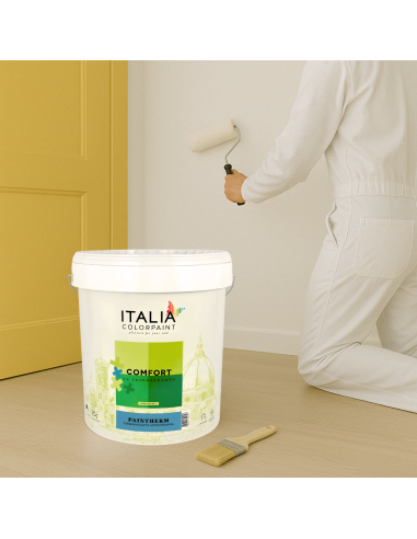 Idropittura Termoisolante Anticondensa Muffe Umidità Bianca Comfort Paintherm