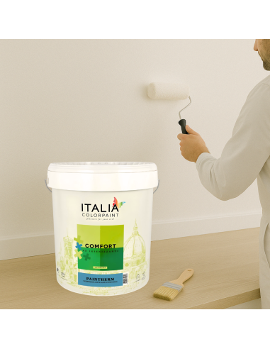 Idropittura Termoisolante Anticondensa Muffe Umidità Bianca Comfort Paintherm Italia ColorPaint - foto 12