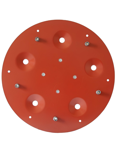 Disco Porta Utensili Abrasivi 5 Fori Diametro 490 mm Maxititina 