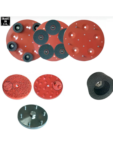 Disco Porta Utensili Abrasivi 5 Fori Diametro 490 mm Maxititina 