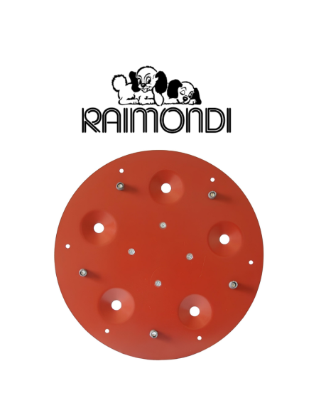 Disco Porta Utensili Abrasivi 5 Fori Diametro 490 mm Maxititina 