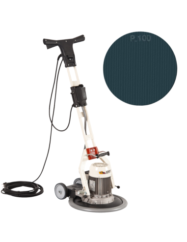 Disco Rete Abrasivo Bifaccia Diametro 450 mm 100 gr  Carburo Silicio 