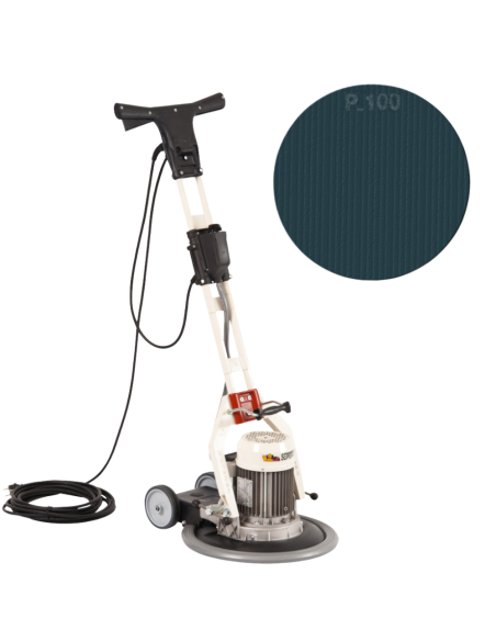 Disco Rete Abrasivo Bifaccia Diametro 450 mm 100 gr  Carburo Silicio 