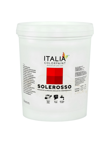 I Pre Trattamenti Primer Solerosso Fissativo Acrilico Uniformante Trasparente