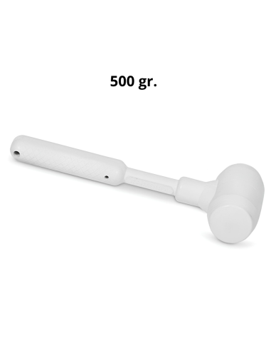 Martello Battipiastrelle Gomma Bianca Antirimbalzo Antimacchia 500gr 