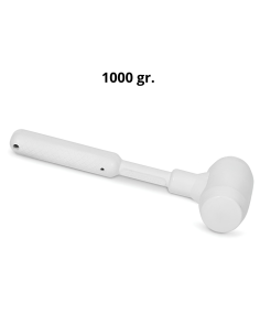 Martello Battipiastrelle Gomma Bianca Antirimbalzo Antimacchia 1000gr  2