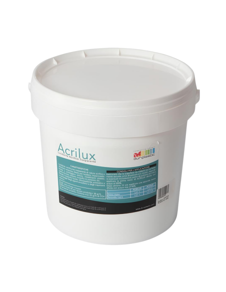 Lucidante Vetrificante Acrilico Diluizione Acquosa Finitura Trasparente Acrilux