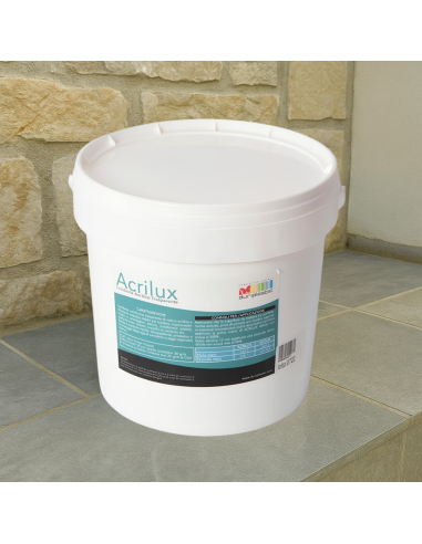 Lucidante Vetrificante Acrilico Diluizione Acquosa Finitura Trasparente Acrilux
