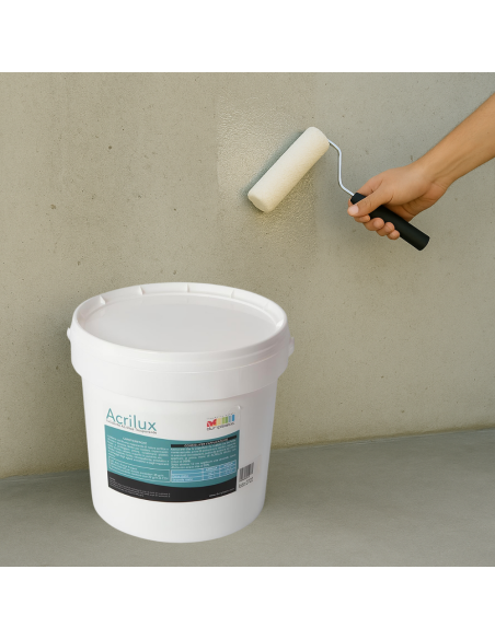 Lucidante Vetrificante Acrilico Diluizione Acquosa Finitura Trasparente Acrilux