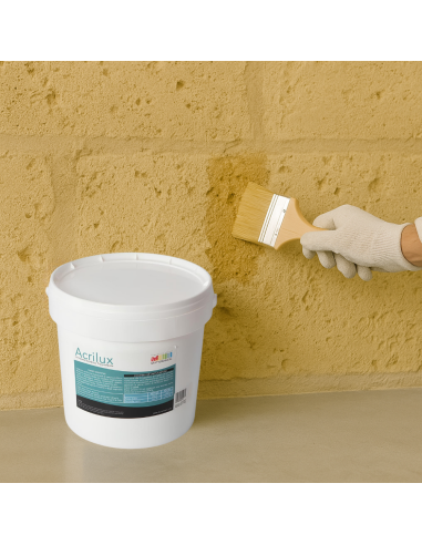Lucidante Vetrificante Acrilico Diluizione Acquosa Finitura Trasparente Acrilux