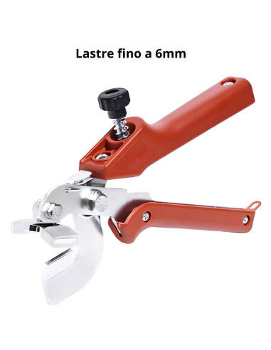 Pinza Troncatrice Alluminio Lastre Spessore Fino 6mm Presa Ergonomica  