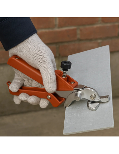 Pinza Troncatrice Alluminio Lastre Spessore Fino 6mm Presa Ergonomica  