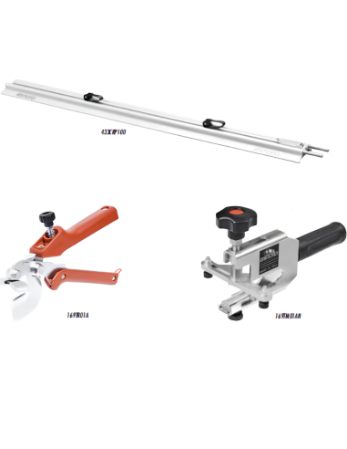 Pinza Troncatrice Alluminio Lastre Spessore Fino 6mm Presa Ergonomica  