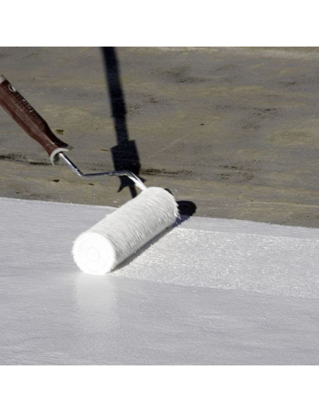 Guaina Liquida Bianca Resingum 2000 Impermeabilizzazione Terrazze Balconi 20 Kg