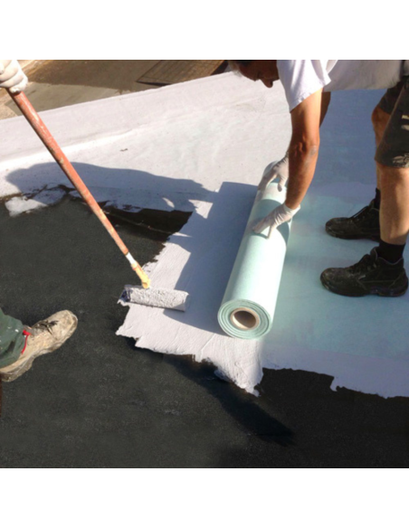 Guaina Liquida Bianca Resingum 2000 Impermeabilizzazione Terrazze Balconi 20 Kg