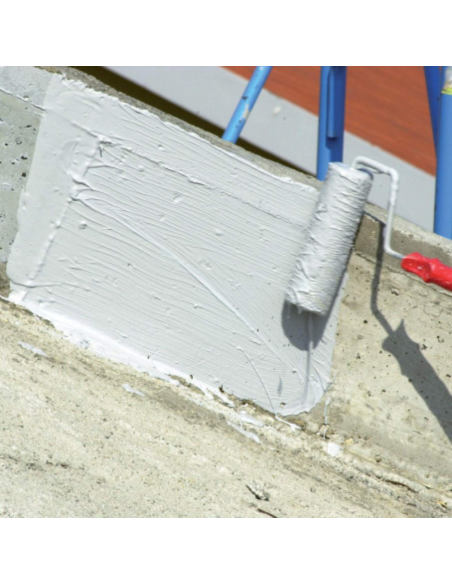 Guaina Liquida Bianca Resingum 2000 Impermeabilizzazione Terrazze Balconi 5 kg