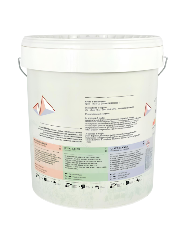 Idropittura Traspirante Semilavabile Bianca Vari Formati Respira Duripaint Italia ColorPaint - foto 3
