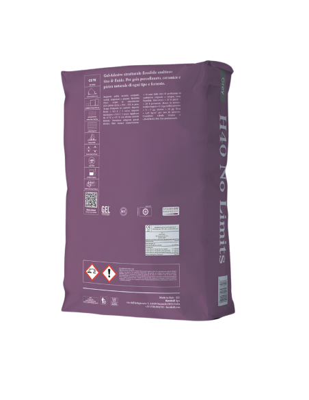 Gel Adesivo Strutturale H40 No Limits Bianco 25 Kg Incollaggio Kerakoll