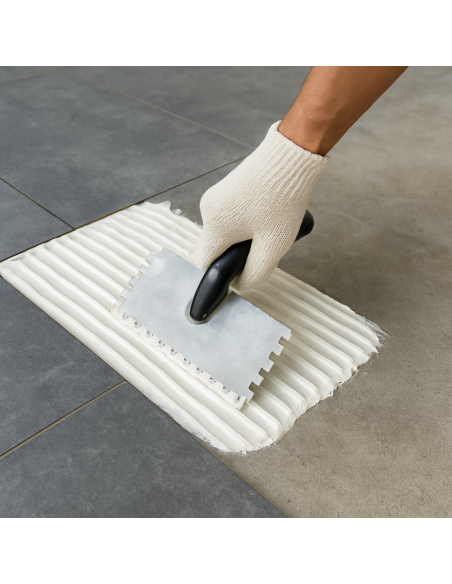 Gel Adesivo Strutturale Flessibile Bianco 25 Kg Incollaggio Confezione 2 Sacchi