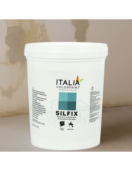 I Pre Trattamenti Primer Silfix Consolidante Silossanico Colore Trasparente Italia ColorPaint - foto 4