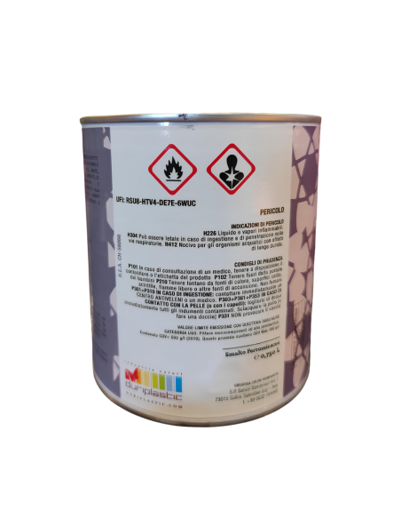 Durilux Smalto Sintetico Ferromicaceo Antichizzante Ferro Grigio Antracite 260 DURIPLASTIC - foto 5