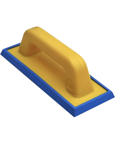 Spatola Fuga Doppio Profilo Gomma Intercambiabile Azzurrina 95x245 mm 