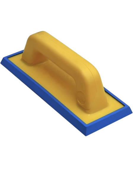 Spatola Fuga Doppio Profilo Gomma Intercambiabile Azzurrina 95x245 mm 