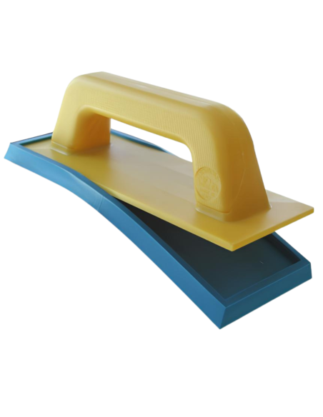 Spatola Fuga Doppio Profilo Gomma Intercambiabile Azzurrina 95x245 mm 
