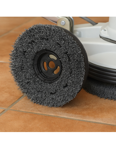 Spazzola Setole Abrasive 050 Pulizia Pavimenti Monospazzola Maxititina 