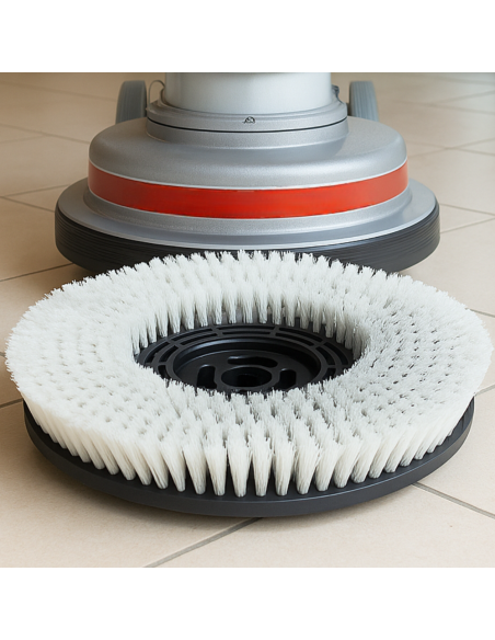 Spazzola Nylon Morbida Setole 025 Pulizia Pavimenti Maxititina 