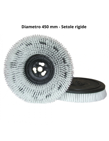Spazzola Nylon Rigida Setole 080 Pulizia Pavimenti Maxititina  