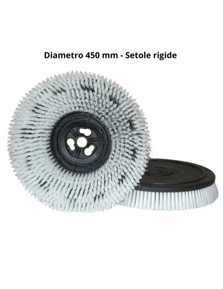Spazzola Nylon Rigida Setole 080 Pulizia Pavimenti Maxititina  