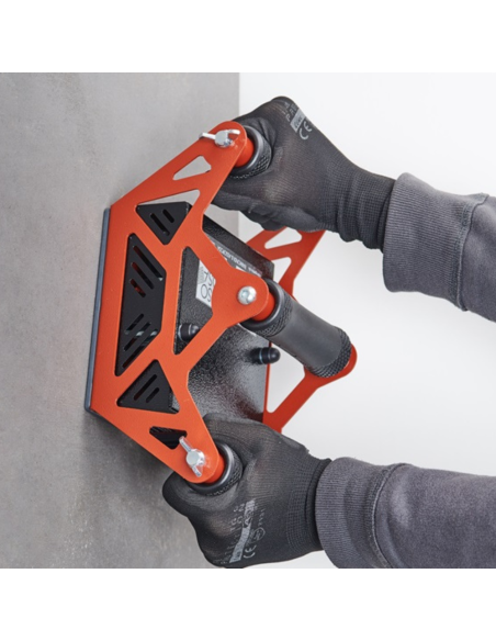 Vibralastre Professionale E-Fox Batteria 15V Lastre Grandi Formati  