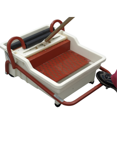 Vasca Plastica Pedalò Frattone Spugna Sweepex 13x42cm Pulizia Stucco 
