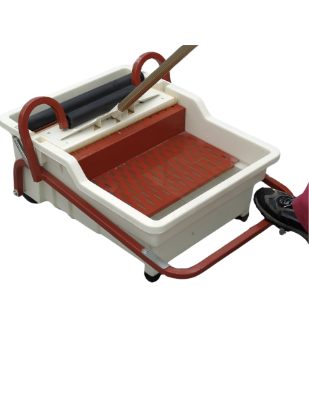 Vasca Plastica Pedalò Frattone Spugna Sweepex 13x42cm Pulizia Stucco 