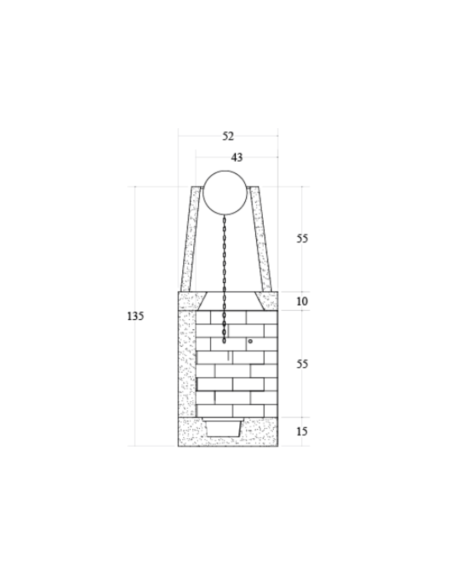 Camino Legna Prefabbricato Refrattario Con Focolare Aperto QR70REF Riscaldamento