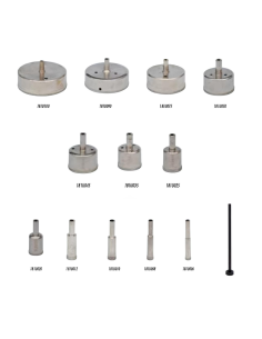 Foretto Diamantato Ad Umido Trapano Avvitatore Attacco A Stelo Diametro 10mm 2
