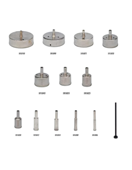 Foretto Diamantato Ad Umido Trapano Avvitatore Attacco A Stelo Diametro 10mm