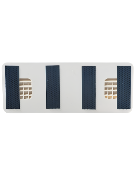 Frattone Impugnatura Plastica Velcro Spugna Finish Leggero 