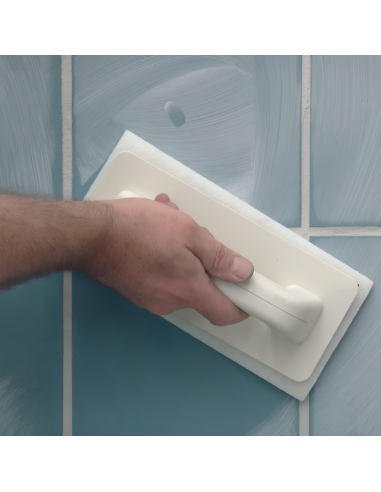 Frattone Impugnatura Plastica Velcro Spugna Finish Leggero 