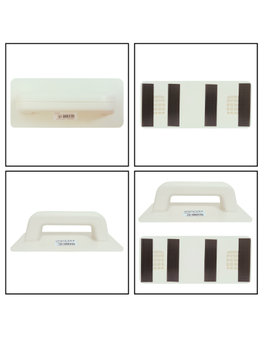 Frattone Impugnatura Plastica Velcro Spugna Finish Leggero 