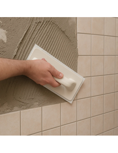 Frattone Impugnatura Plastica Velcro Spugna Finish Leggero 