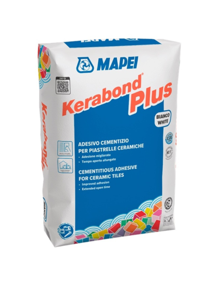 Adesivo Cementizio Piastrelle Ceramiche Kerabond Plus - Sacco 25 Kg  