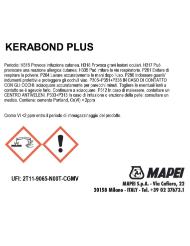 Adesivo Cementizio Piastrelle Ceramiche Kerabond Plus - Sacco 25 Kg  