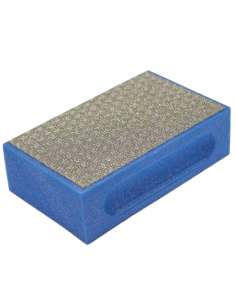 Tampone Diamantato Abrasivo 55x90 mm Smussatura Rifinitura Bordi Spigoli 