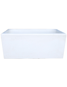 Pilozza Calcestruzzo Cemento Serie Ostuni Design Moderno Bianco Verniciabile