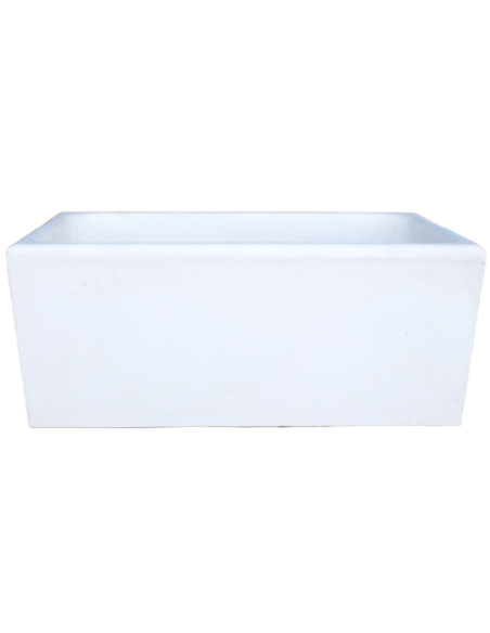 Pilozza Calcestruzzo Cemento Serie Ostuni Design Moderno Bianco Verniciabile