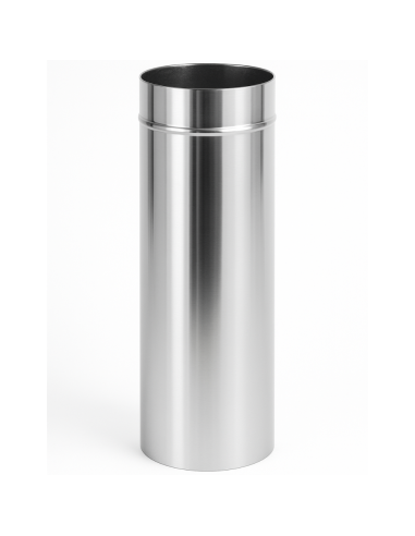 Tubo Acciaio Inox Diametro 250 mm Sp. 0,5 mm h. 500 mm Canna Fumaria	