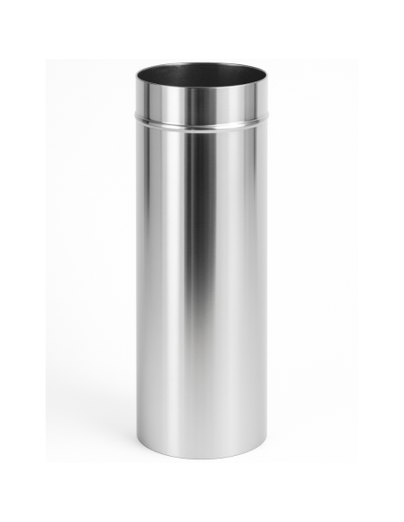 Tubo Acciaio Inox Diametro 250 mm Sp. 0,5 mm h. 500 mm Canna Fumaria	